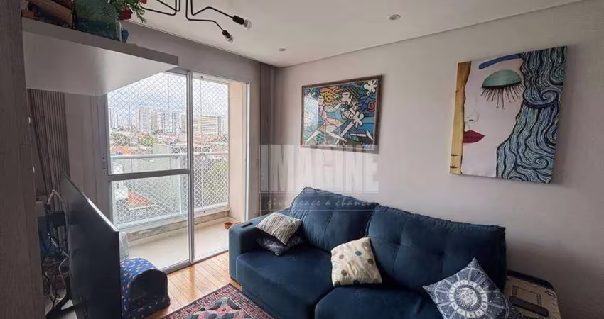 Apartamento no tatuapé com 2 dormitórios, 1 vaga, 50m²