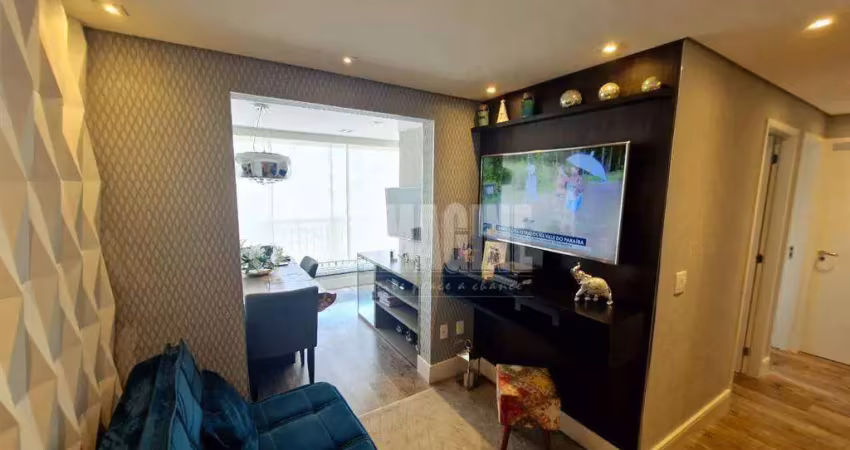 Apartamento no tatuapé com 3 dormitórios sendo 1 suíte, 2 vagas, 70m²