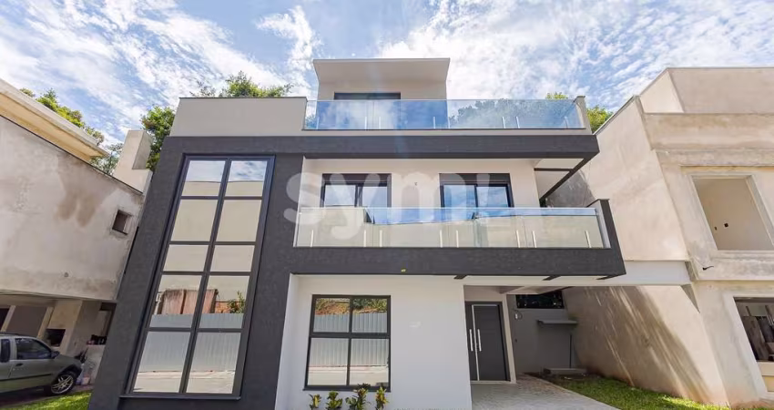 Casa em condomínio fechado com 3 quartos para alugar na Avenida Cândido Hartmann, 5118, Santa Felicidade, Curitiba