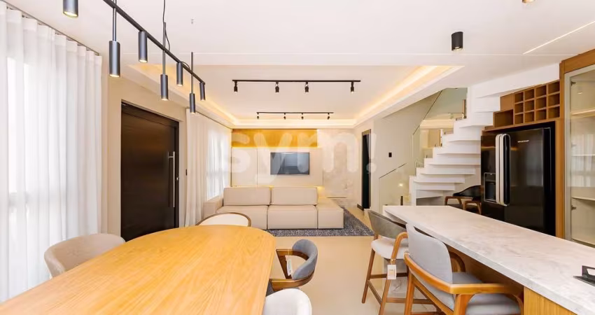 Casa em condomínio fechado com 3 quartos para alugar na Avenida Cândido Hartmann, 5118, Santa Felicidade, Curitiba