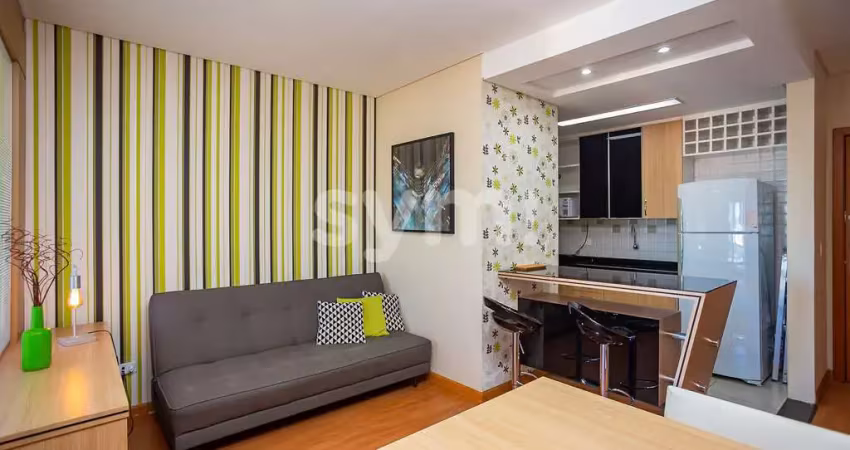 Apartamento com 1 quarto para alugar na Rua Vinte e Quatro de Maio, 411, Rebouças, Curitiba