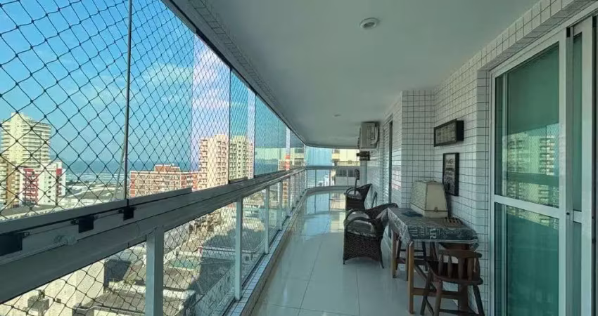 Apartamento com 3 dormitórios à venda, 162 m² por r$ 860.000,00 - tupi - praia grande/sp