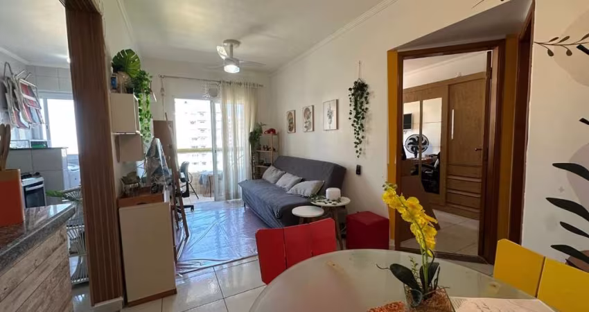 Apartamento com 1 dormitório para alugar, 55 m² por R$ 2.200,02/mês - Tupi - Praia Grande/SP