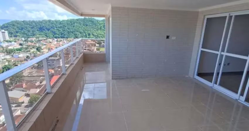 Apartamento com 3 dormitórios à venda, 126 m² por r$ 1.100.000,00 - canto do forte - praia grande/sp