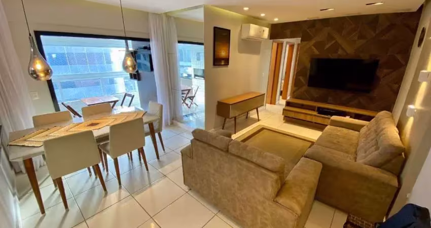 Apartamento com 3 dormitórios à venda, 113 m² por r$ 800.000,00 - vila guilhermina - praia grande/sp