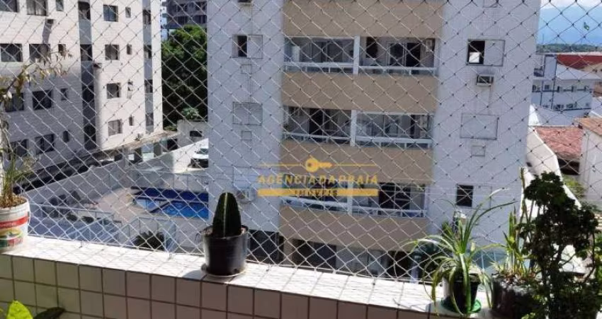 Apartamento com 2 dormitórios à venda, 70 m² por R$ 477.000,00 - Vila Guilhermina - Praia Grande/SP