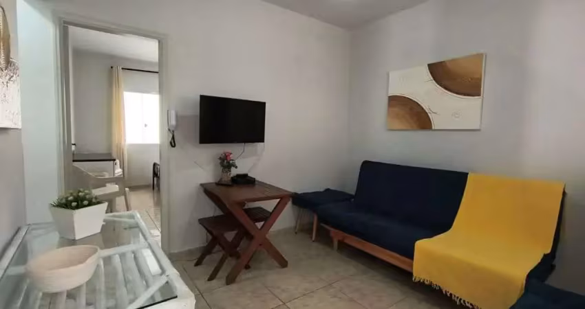 Apartamento com 1 dormitório à venda, 50 m² por r$ 270.000,00 - aviação - praia grande/sp