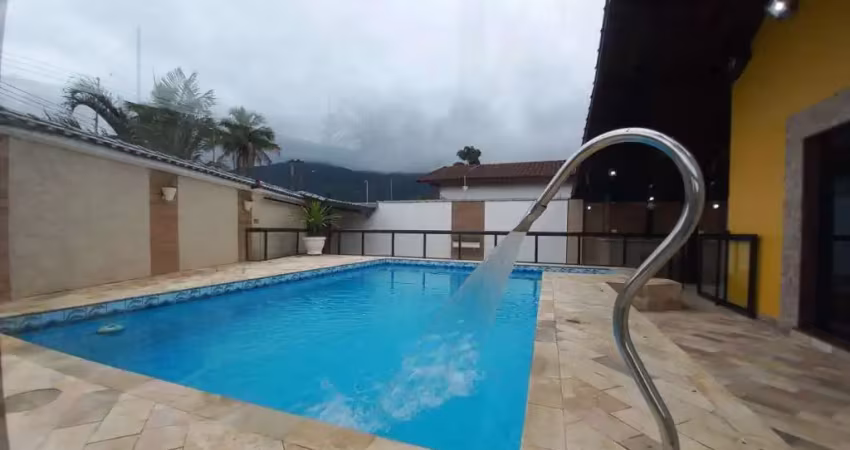 Casa com 5 dormitórios à venda, 450 m² por r$ 2.500.000,00 - balneário flórida - praia grande/sp