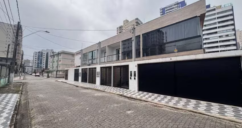 Sobrado com 2 dormitórios à venda, 72 m² por r$ 440.000,00 - aviação - praia grande/sp