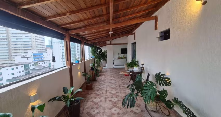 Cobertura com 4 dormitórios à venda, 219 m² por R$ 1.200.000,00 - Aviação - Praia Grande/SP