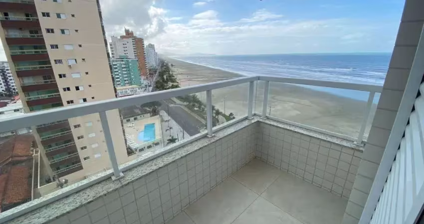 Apartamento com vista mar á venda - caiçara praia grande sp