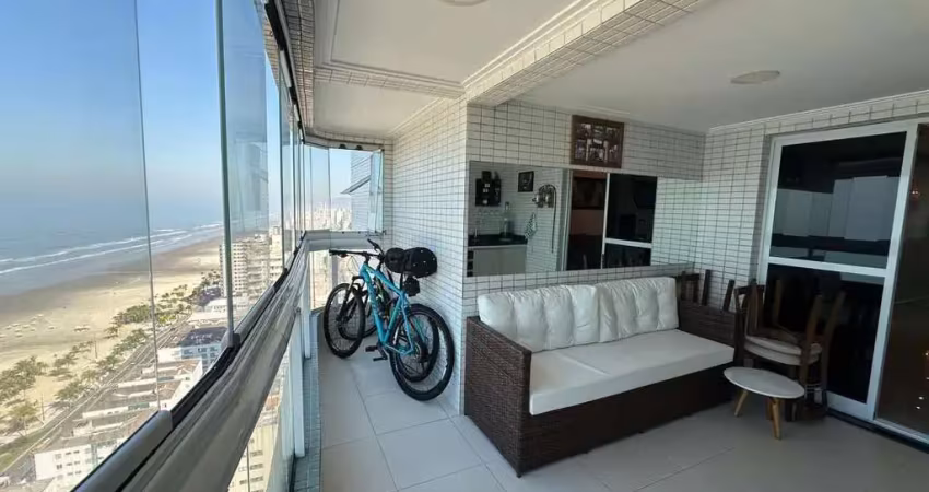 Apartamento com 4 dormitórios à venda, 174 m² por r$ 1.800.000,00 - aviação - praia grande/sp