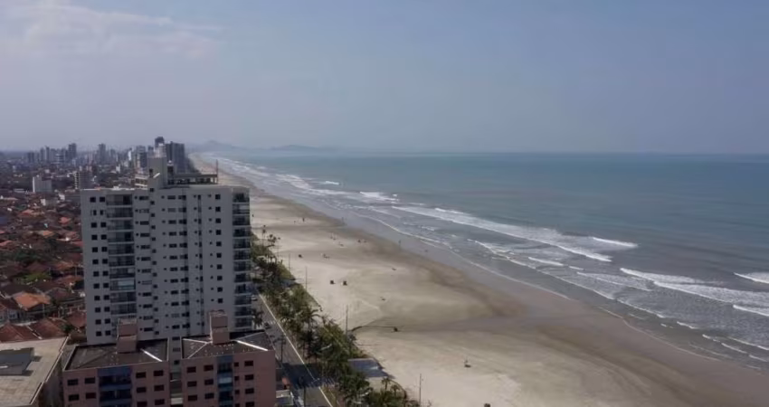 Parcelamento Direto. Vista mar Alto Padrão 02 dorm com suíte em Praia Grande