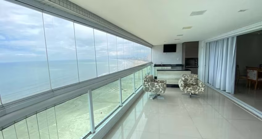 Apartamento com 3 dormitórios para alugar, 192 m² - Canto do Forte - Praia Grande/SP