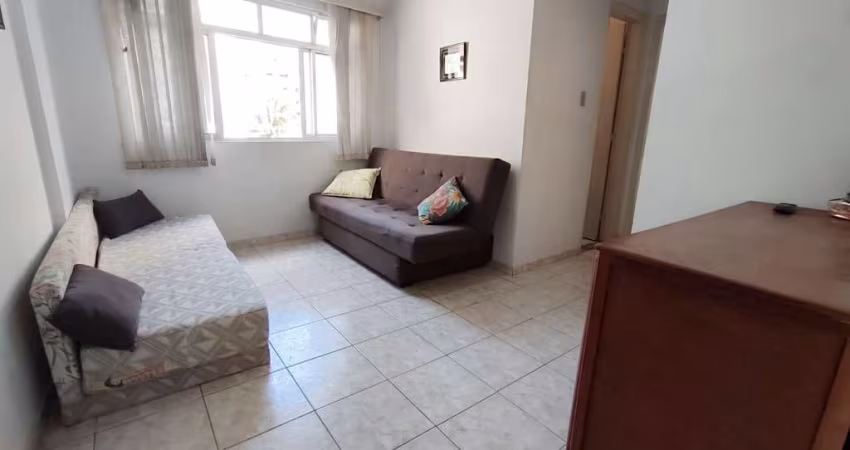 Apartamento com 1 dormitório para alugar, 50 m² - Aviação - Praia Grande/SP