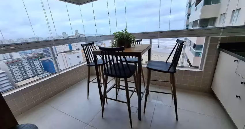 Apartamento com 2 dormitórios à venda, 80 m² por r$ 790.000,00 - mirim - praia grande/sp