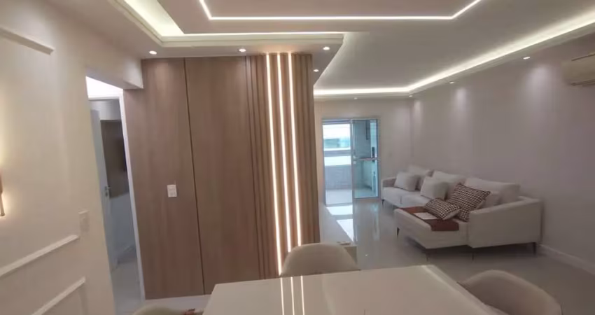 Apartamento com 3 dormitórios à venda, 100 m² por r$ 950.000,00 - vila guilhermina - praia grande/sp
