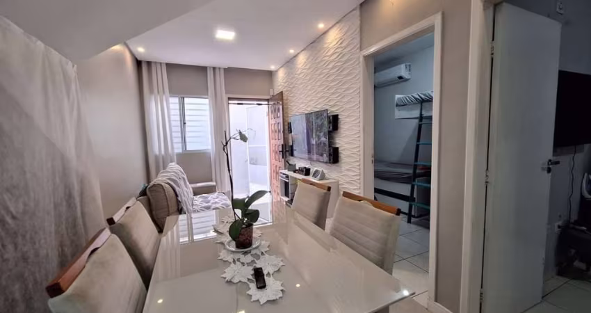 Casa com 2 dormitórios à venda, 48 m² - Jardim Melvi - Praia Grande/SP