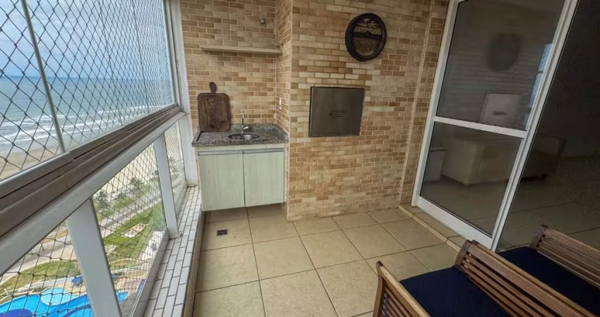 Apartamento pé na areia com 2