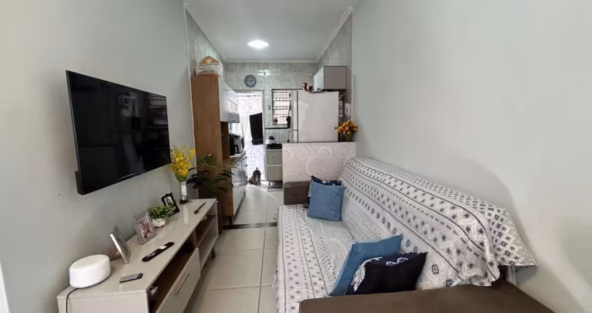 Casa com 1 dormitório à venda, 45 m² - Aviação - Praia Grande/SP