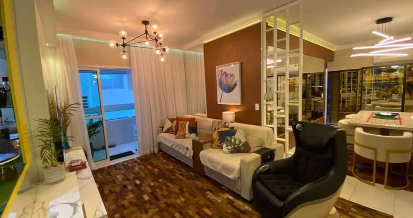 Apartamento com 3 dormitórios à venda, 110 m² por R$ 1.190.000,00 - Vila Guilhermina - Praia Grande/SP
