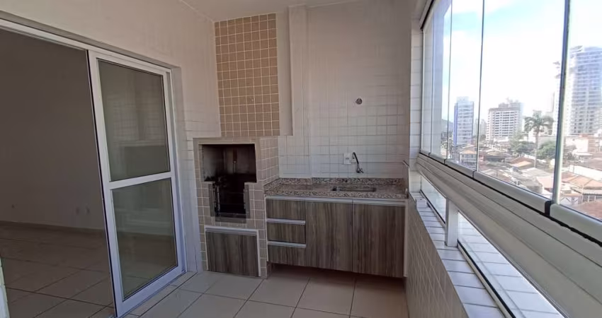 Apartamento com 2 dormitórios para alugar, 74 m² por R$ 3.100,02/mês - Aviação - Praia Grande/SP