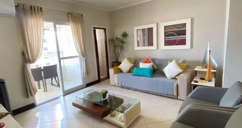 Apartamento com 3 dormitórios para alugar, 128 m² por R$ 6.600,02/mês - Vila Guilhermina - Praia Grande/SP