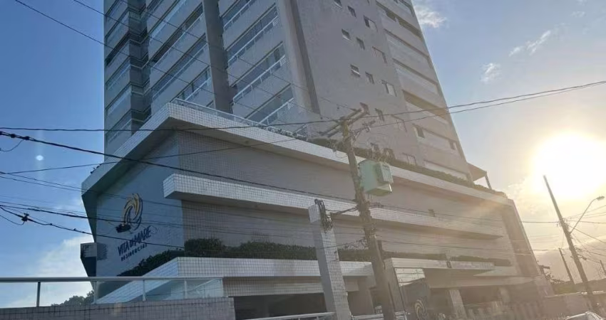 Apartamento com 1 dormitório para alugar, 58 m² por R$ 2.700,02/mês - Balneário Pires - Praia Grande/SP