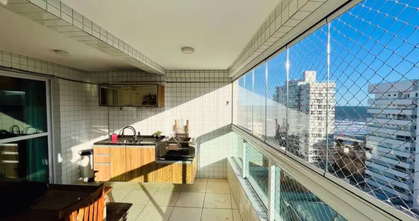 Apartamento com 3 dormitórios à venda, 123 m² por r$ 850.000,00 - aviação - praia grande/sp