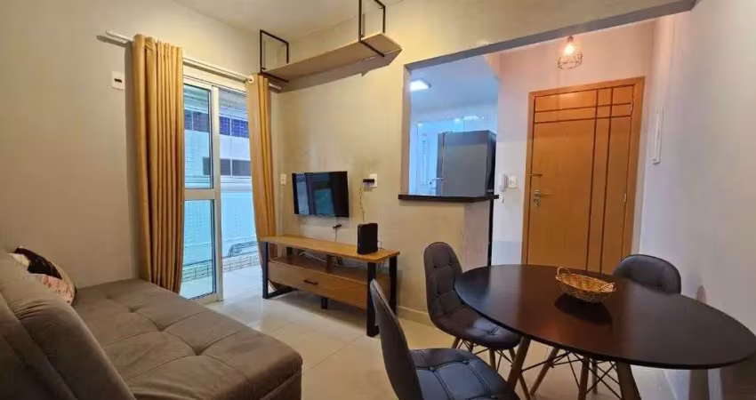 Apartamento com 1 dormitório à venda, 53 m² por R$ 375.000,00 - Canto do Forte - Praia Grande/SP