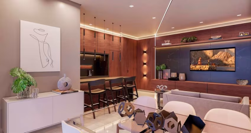 Apartamento Lançamento à venda no Canto do Forte em Praia Grande - SP.