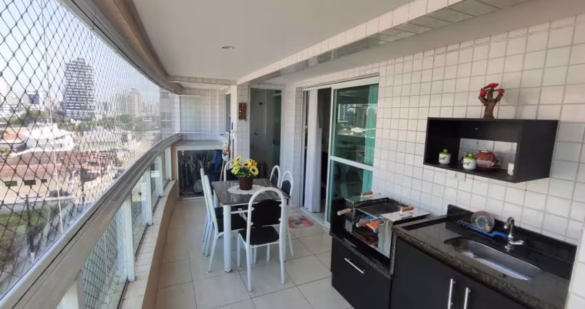 Apartamento com 2 dormitórios para alugar, 80 m² por R$ 4.878,00/mês - Canto do Forte - Praia Grande/SP