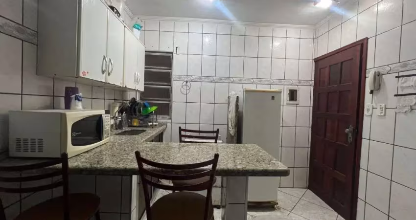 Kitnet com 1 dormitório à venda, 42 m² por r$ 175.000,00 - aviação - praia grande/sp