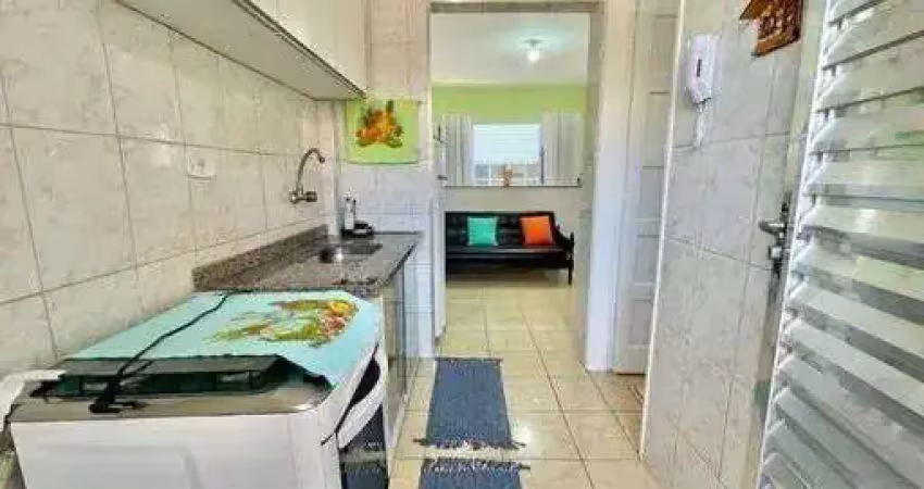 Kitnet com 1 dormitório à venda, 25 m² por r$ 200.000,00 - boqueirão - praia grande/sp