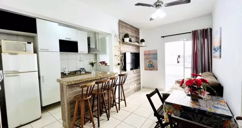 Apartamento à venda, 44 m² por r$ 265.000,00 - mirim - praia grande/sp
