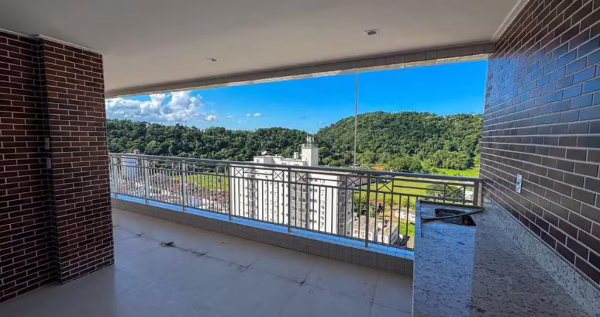 Apartamento à venda no canto do forte, praia grande, com 3 suítes, vista para o mar e lazer completo.