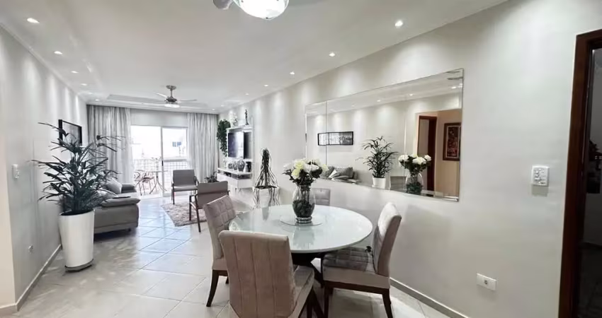 Apartamento com 2 dormitórios à venda, 90 m² por r$ 590.000,00 - vila guilhermina - praia grande/sp