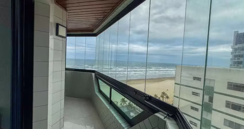 Apartamento com vista mar e 1 dormitório à venda em tupi - praia grande