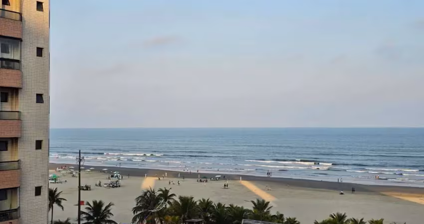 Vista mar incrível na tupi – apartamento amplo com 2 sacadas!