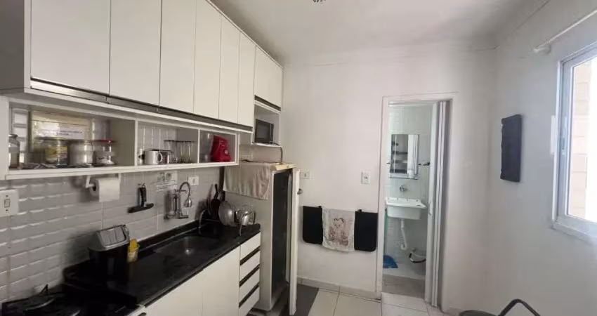 Kitnet com 1 dormitório à venda, 30 m² por r$ 135.000,00 - tupi - praia grande/sp