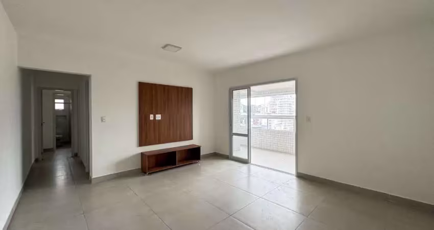Apartamento com 2 dormitórios para alugar, 88 m² por r$ 4.500,01/mês - canto do forte - praia grande/sp