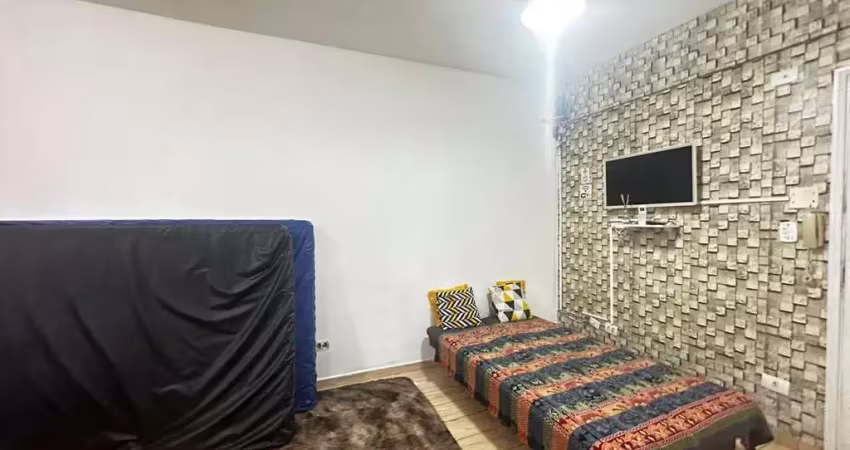 Kitnet com 1 dormitório para alugar, 33 m² por r$ 1.400,01/mês - boqueirão - praia grande/sp