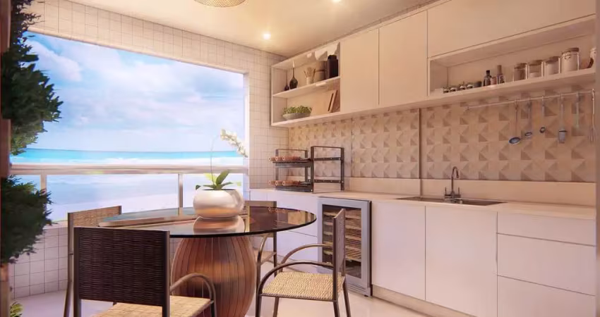 Apartamento com 3 dormitórios à venda, 111 m² por r$ 890.000,00 - caiçara - praia grande/sp