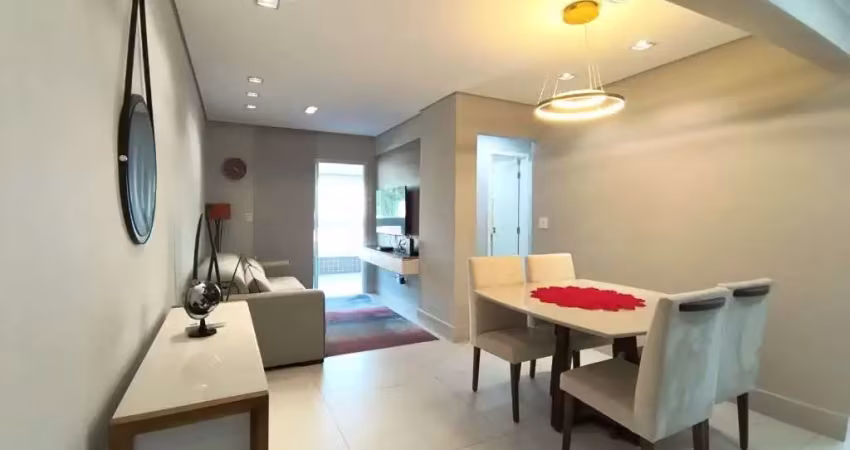 Apartamento com 2 dormitórios à venda, 74 m² por r$ 660.000,00 - canto do forte - praia grande/sp