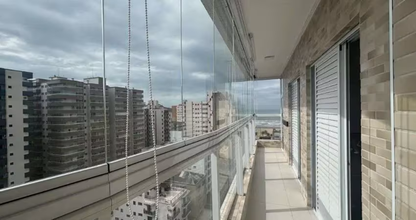 Apartamento com 3 dormitórios à venda, 108 m² por r$ 1.300.000,00 - vila guilhermina - praia grande/sp