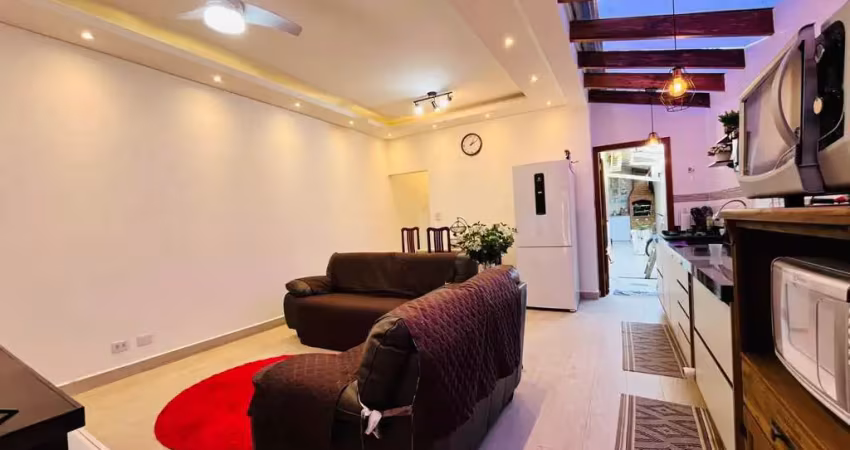 Casa com 3 dormitórios à venda, 90 m² por r$ 600.000,00 - vila balneária - praia grande/sp