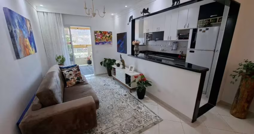 Apartamento com 1 dormitório à venda, 61 m² por r$ 375.000,00 - aviação - praia grande/sp