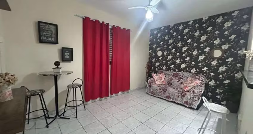 Apartamento com 1 dormitório à venda, 45 m² por r$ 185.000,00 - vila assunção - praia grande/sp