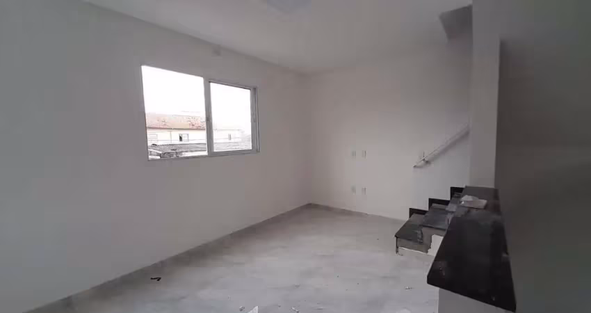 Sobrado triplex, novo, com 2 suítes à venda, 82 m² área privativa, entrada independente, 2vg, churrasqueira, por r$ 450.000 - mirim - praia grande/sp