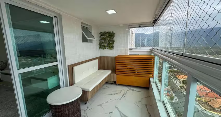 Apartamento com vista mar à venda no balneário flórida - praia grande/sp